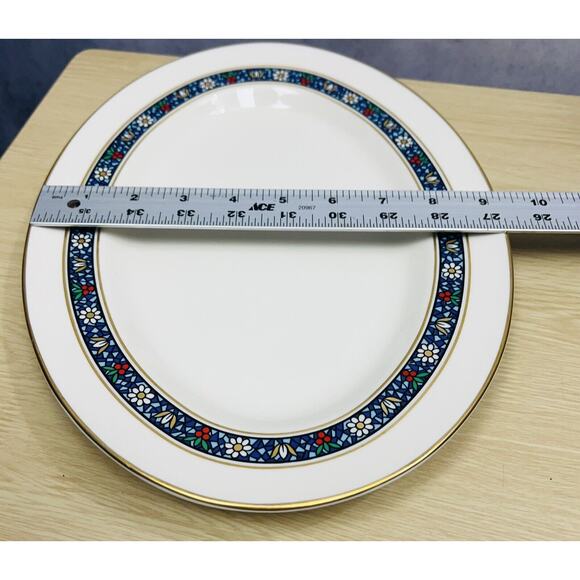 Vintage Pickard Grandeurby China Co Large Platter 12”x 9” Great Condition - Picture 5 of 6